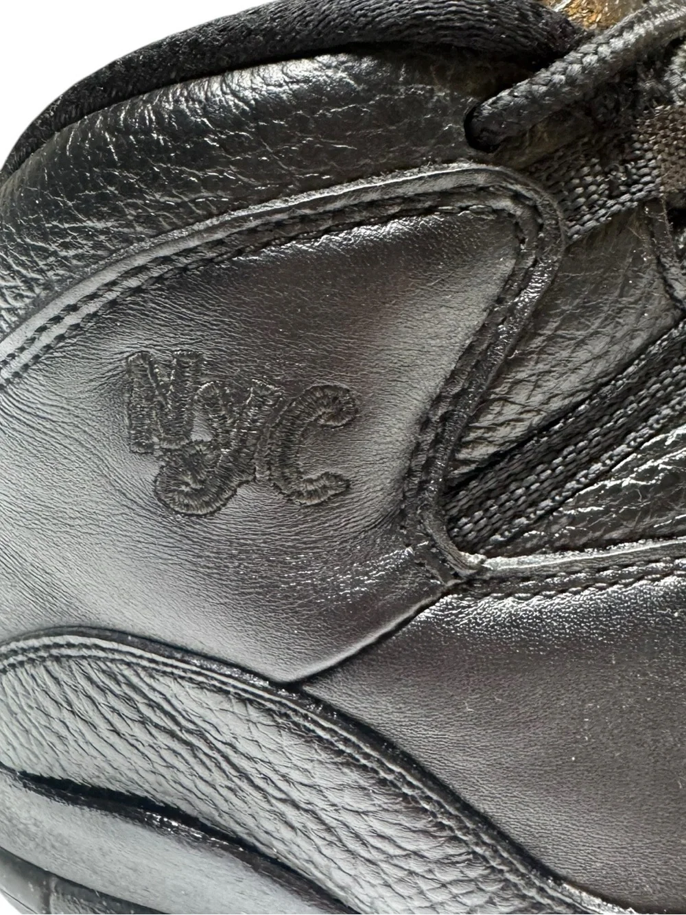 Nike Air Jordan 10 Retro NYC Sneakers 2016 Size 10.5 New York Streetwear Black